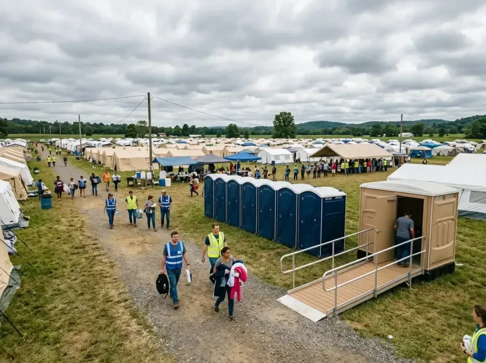 disaster-relief-camp-restrooms-010 — frequently asked questions, Dumpster & Portable Bathrooms Rental in Lakehills, TX